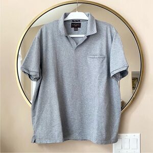 MENS BLACKBROWN GREY POLO
